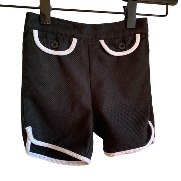 Janie & Jack Black & White Pants12-18 Months - Picture 2 of 4